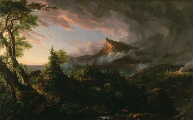 Thomas Cole - The Course of Empire: The Savage State